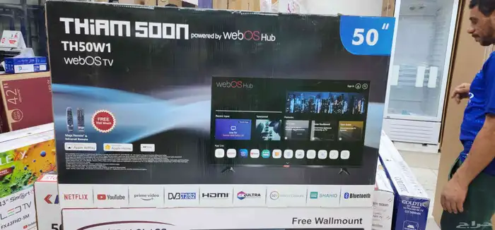 اقل اسعار شاشات تلفزيون سمارت4k QLED توصيل وتركيب فوري مجاني 5