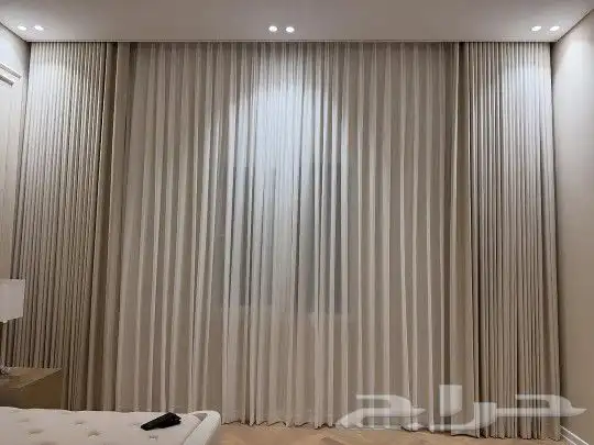 ستائر ويفي ستاره ستاير بلاك اوت كنب كنبات لينن تفصيل ستائر و 4