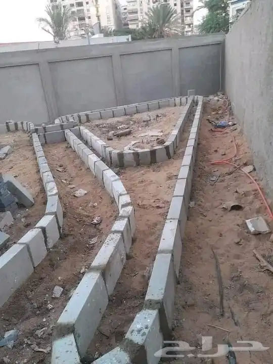 ابو ادهم مقاول بندورات وانترلوك شغل مخططات وحدائق أحواش 8