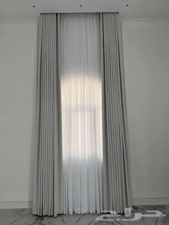 ستائر ويفي ستاره ستاير بلاك اوت كنب كنبات لينن تفصيل ستائر و 5