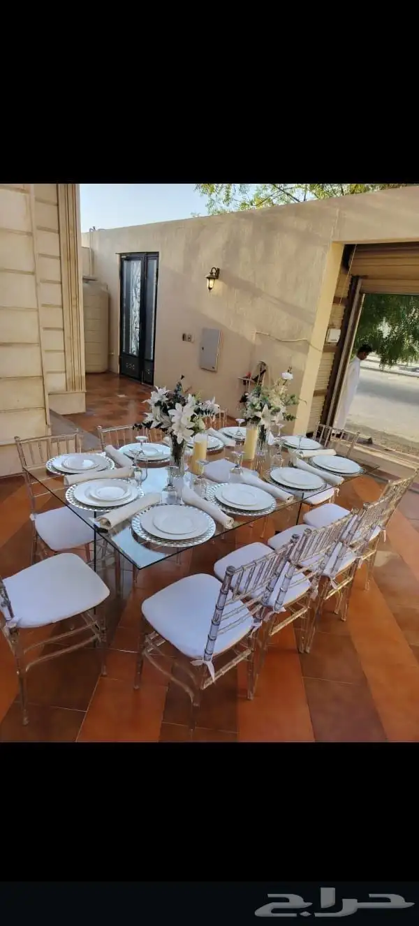 تأجير طعام تاجير طاولات وكراسي 0