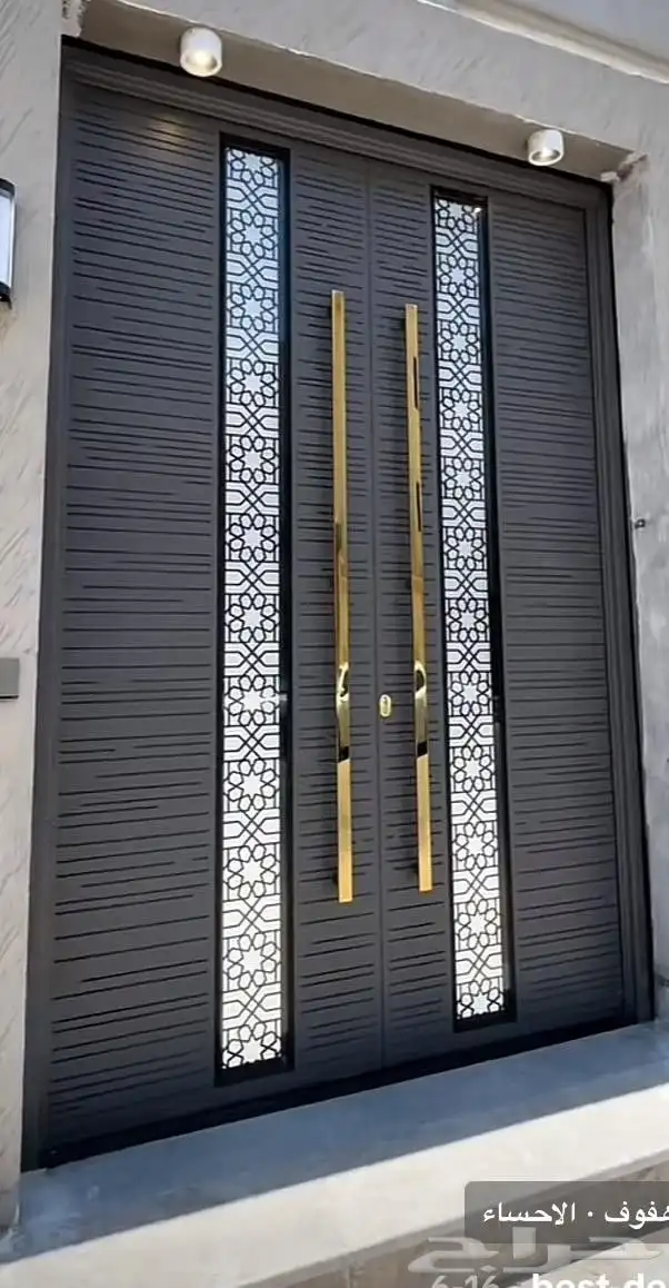 تفصيل ابواب حديد كلادن وليزر 1