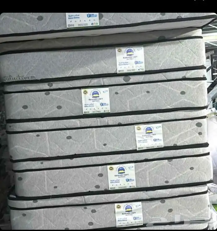 سرير دورين ومفراد ومراتب وبطانيات دولايب خشب وحديد 7