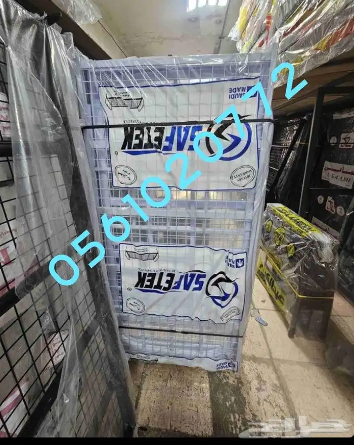 سرير دورين ومفراد ومراتب وبطانيات دولايب خشب وحديد 36