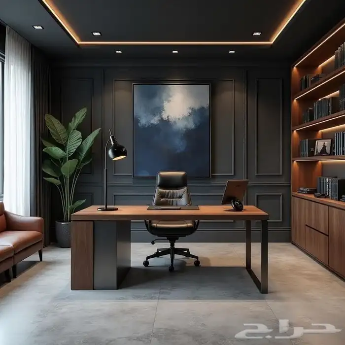 تصميم وتنفيذ مكاتب و ورك استيشن 7