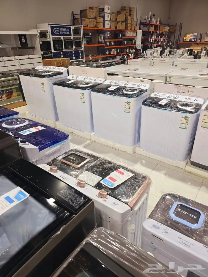 غسالات ملابس حوضين غسالة اتوماتيك علويه أمامية غساله كيلو 0