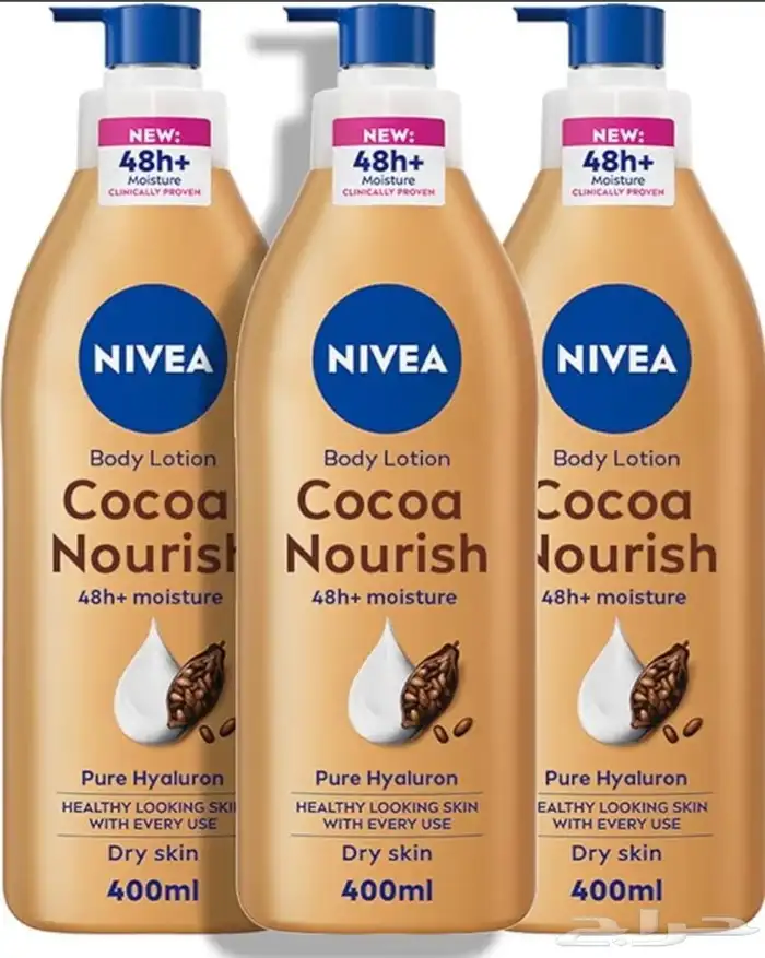 لوشن نيفيا..(برائحة المسك زبدة الكاكاو)..400مل..للبيع 0