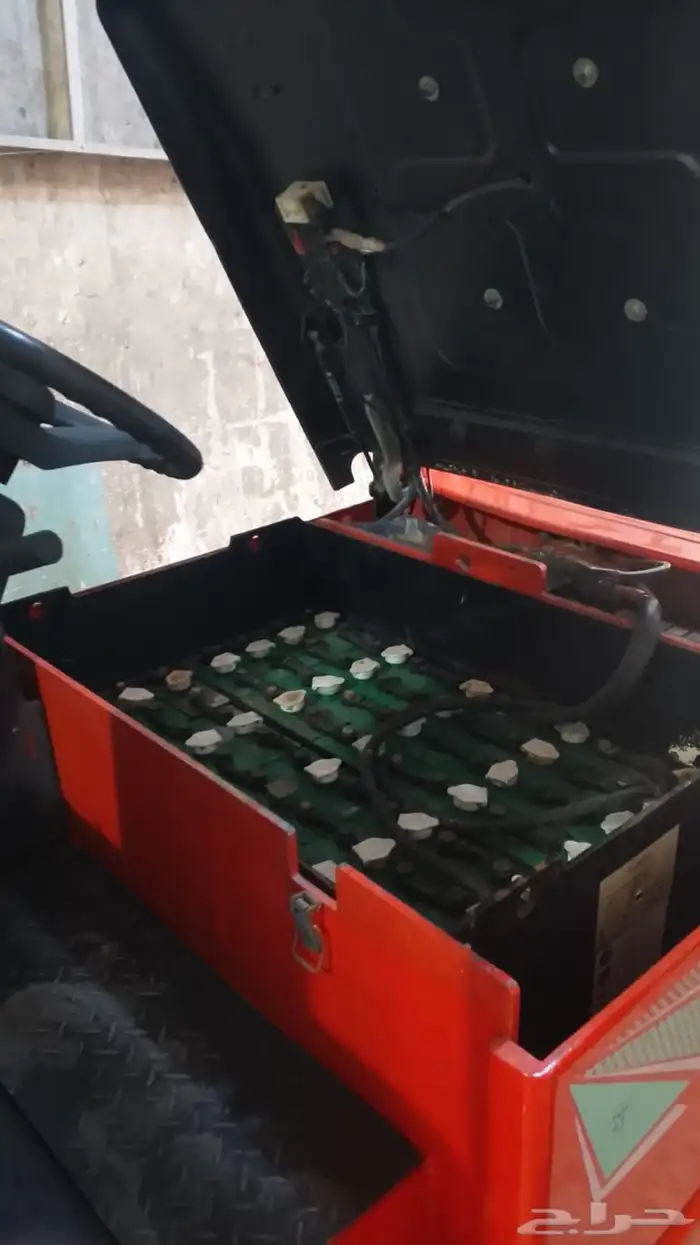 رافعه شوكيه للبيع موديل 2012 كهرباء حموله 3 طن 7