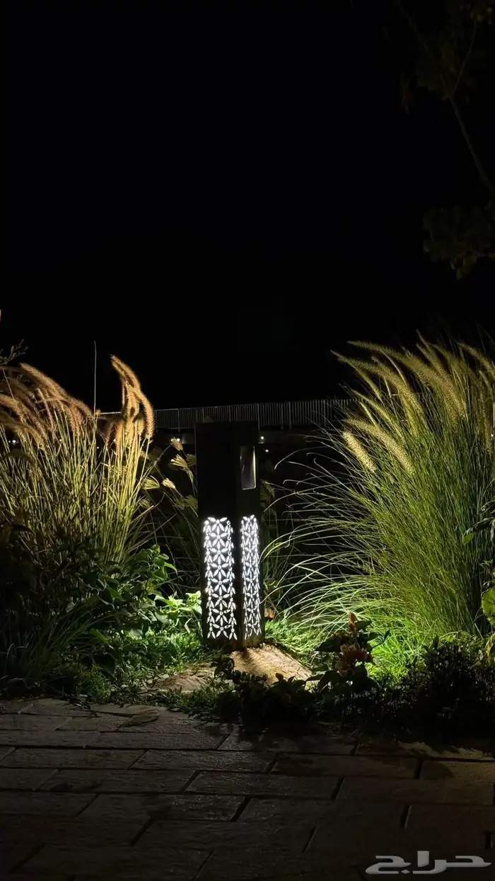 أعمدة إنارة ديكوري وشوارع صناعة سعودية 1