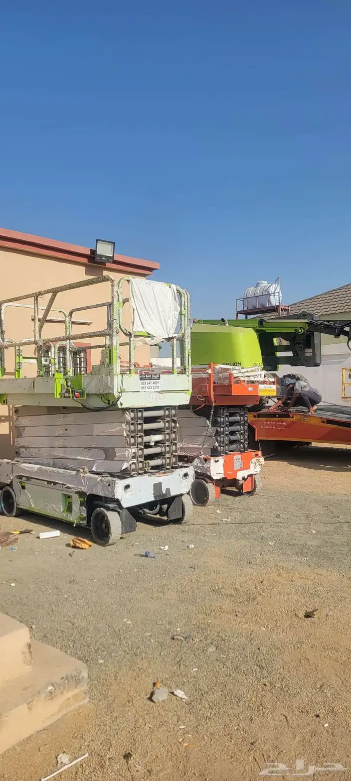 سيزرلفت للايجار مانلفت للايجار 16متر كهرباء وديزل 1