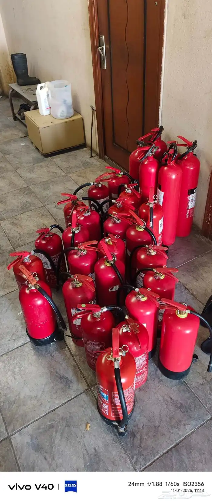 طفاية حريق صيانه تعبئه جديد مستعمل شهاده سلامه عقد صيانة 6