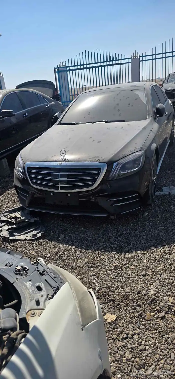 مرسدس تشليح قطع غيار فقط 1