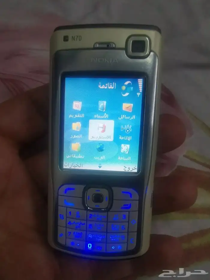 نوكيا N70 فنلندي أصلي بحاله ممتازه 2