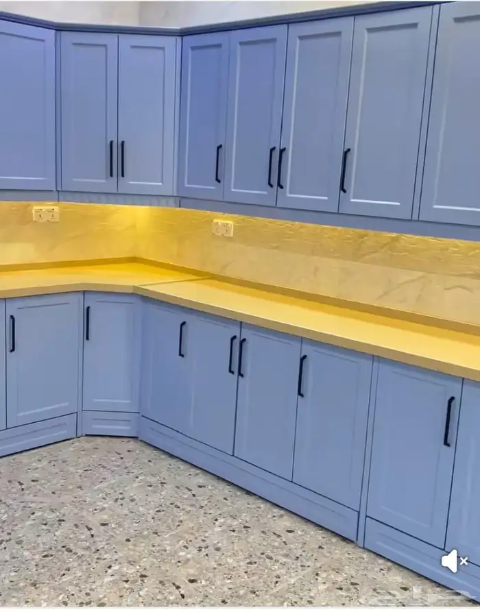 تفصيل مطابخ يوجد لدينا العمل تكمله وصيانه تصليح تغير رخام 0