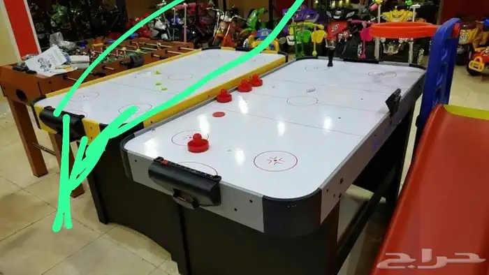 هوكي إلكتروني بمقاسات متعددة وألعاب تنس بلياردو فرفيره جديد 33