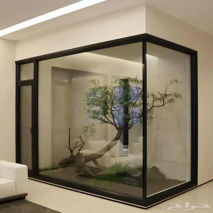 المنيوم شبابي  ابواب بل ونات شتر زجاج دبل و س ريت شبا  سحاب 0