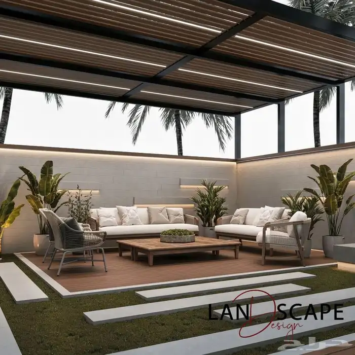 جلسات شتوية جلسات خارجية تنسيق حدائق جلسات زجاجية خارجية جده 0