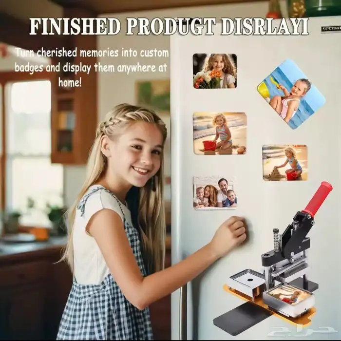 اله مغناطيس الثلاجه مع الملحقات للبيع المستعجل 4