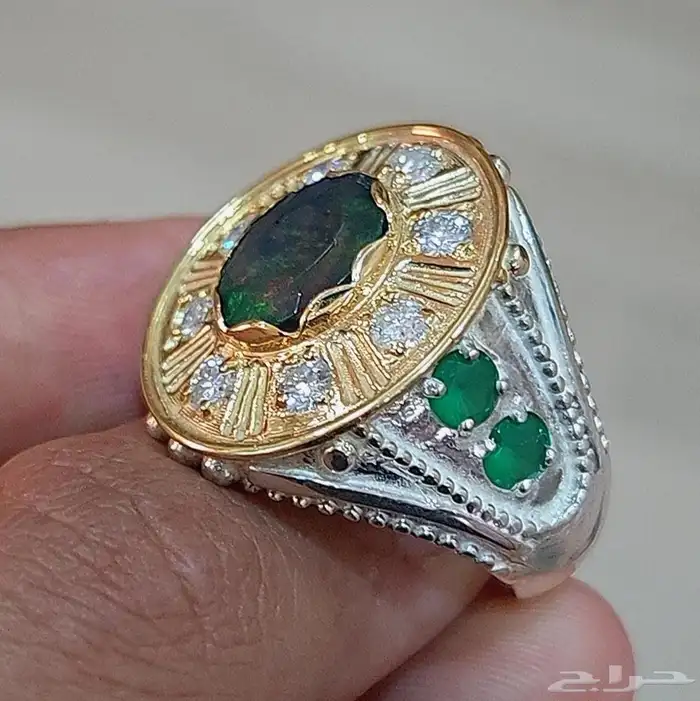 اوبال مميز   مرصع فصوص زيركون 2