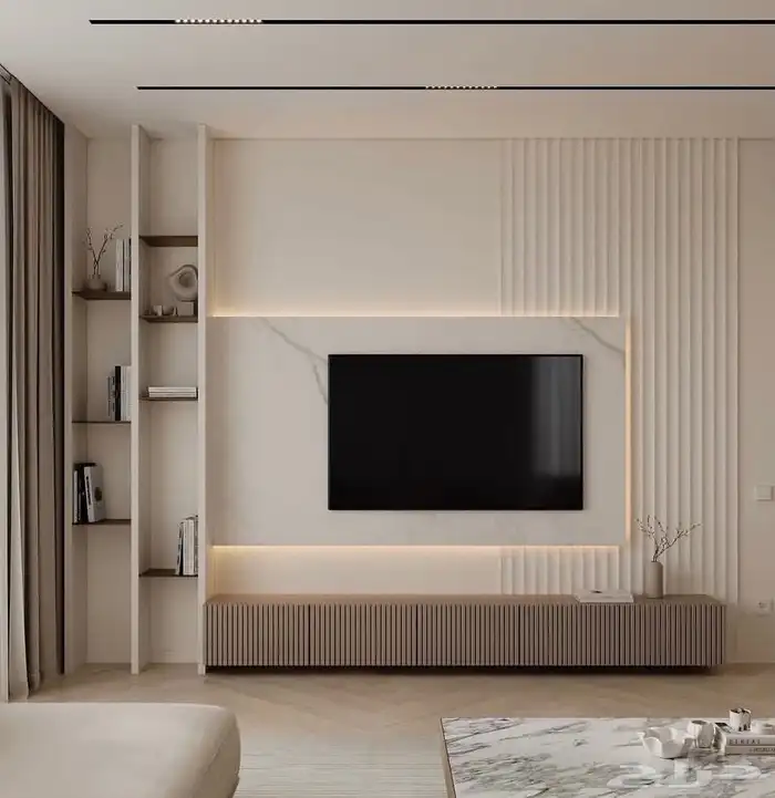 ديكورات خلفيات تلفزيون بديل الشيبورد 8