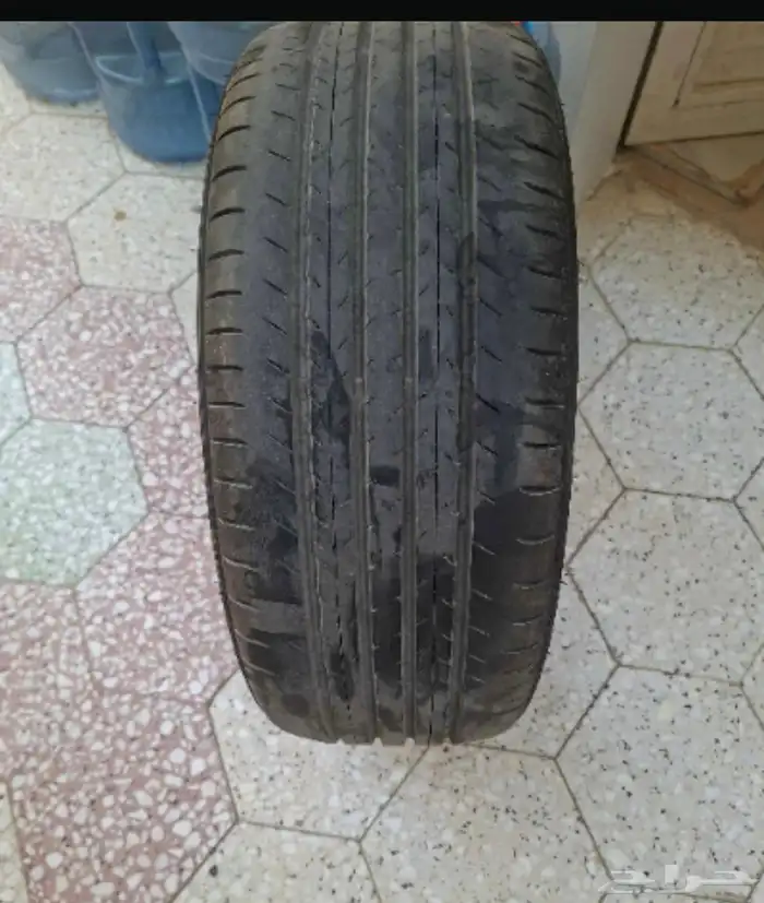 4 كفرات دنلوب نظيفة 225 17 45 3