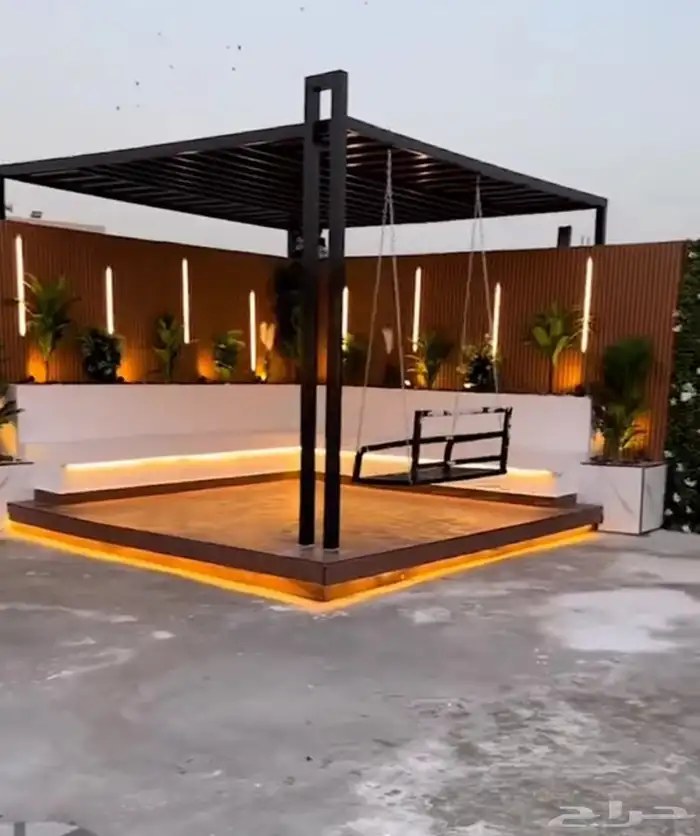 تصميم وتنسيق الحدائق بالاحساء 2