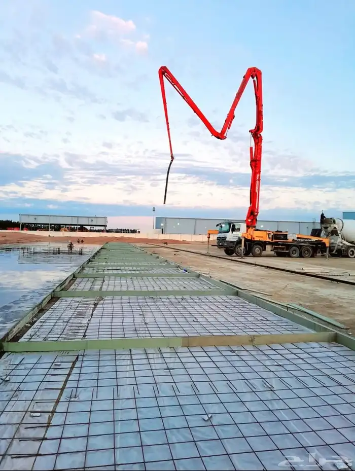 صبة ميزانيه صبة مروحة صبة محطة عمارة مستودعات 9