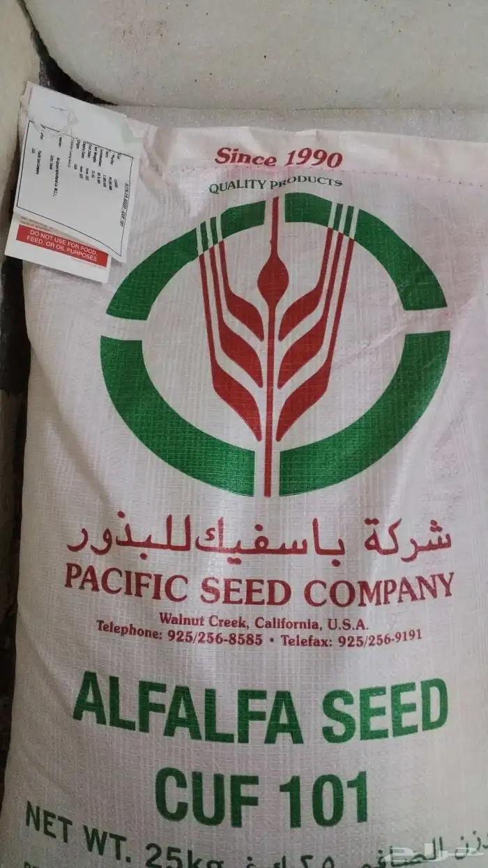 بذور برسيم أمريكي كاف 101 مغلف 0