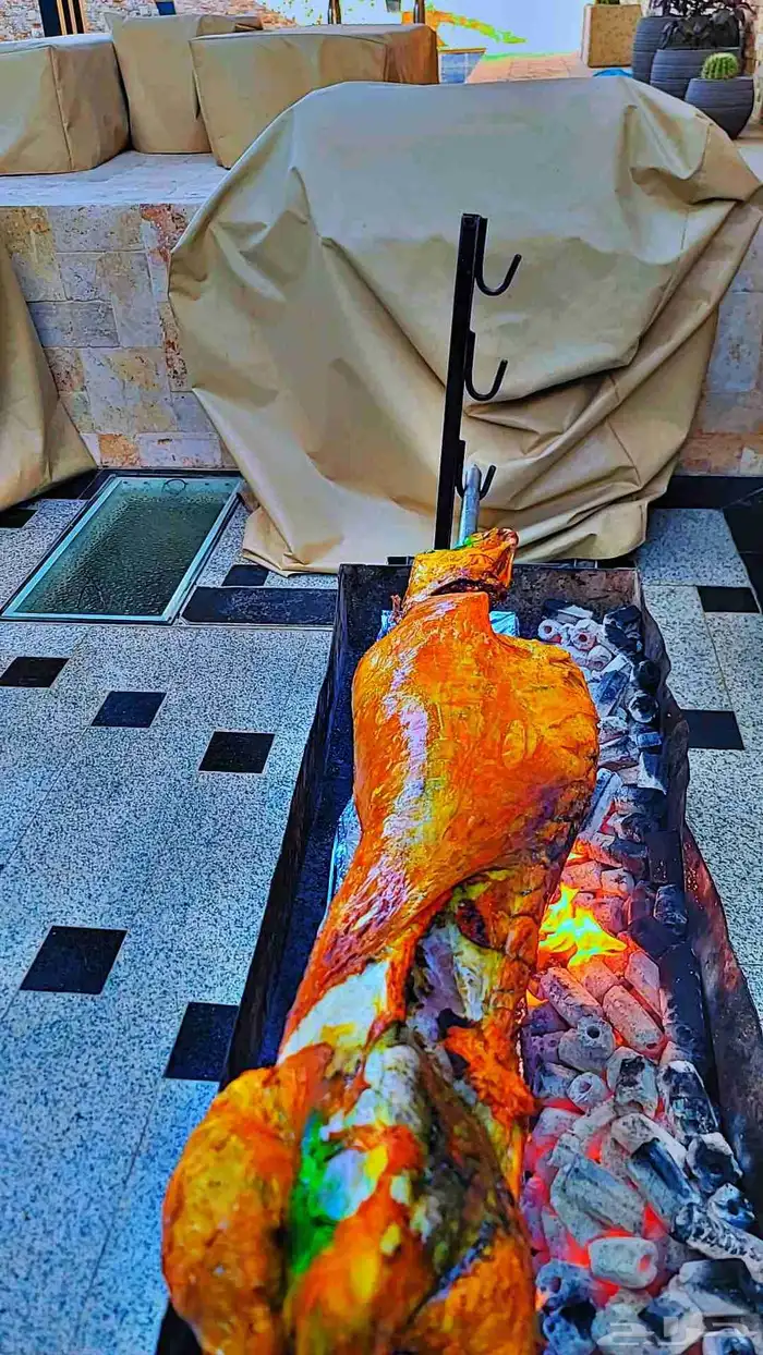 خروف مشوي على الجمر 7