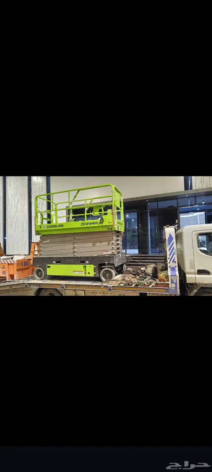 فوركلفت رافعات شوكيه وكرينات وسيزرلفت للايجار الشهري واليومي 9