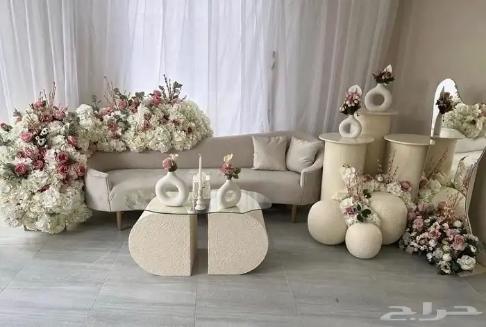 تأجير بكجات مداخل كوشه كنب قهوجين طاولات طعام الرياض 7