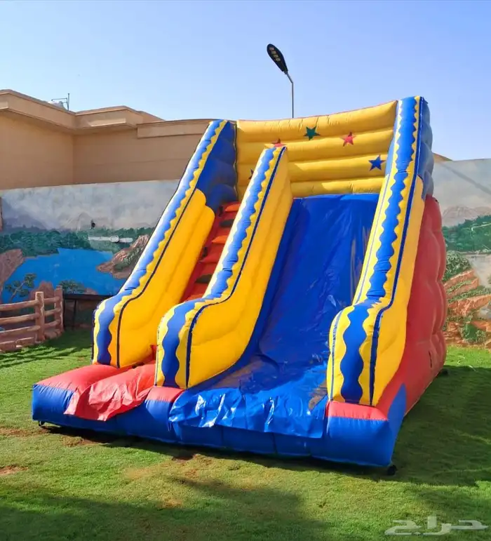 تأجير زحاليق جافه نطيطات زحاليق مائيه متاهات الرياض 0