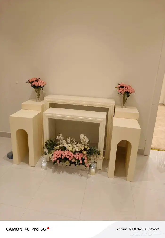 تاجير كراسي وطاولات وسماعات ودفايات وجلسات شعبيه 0