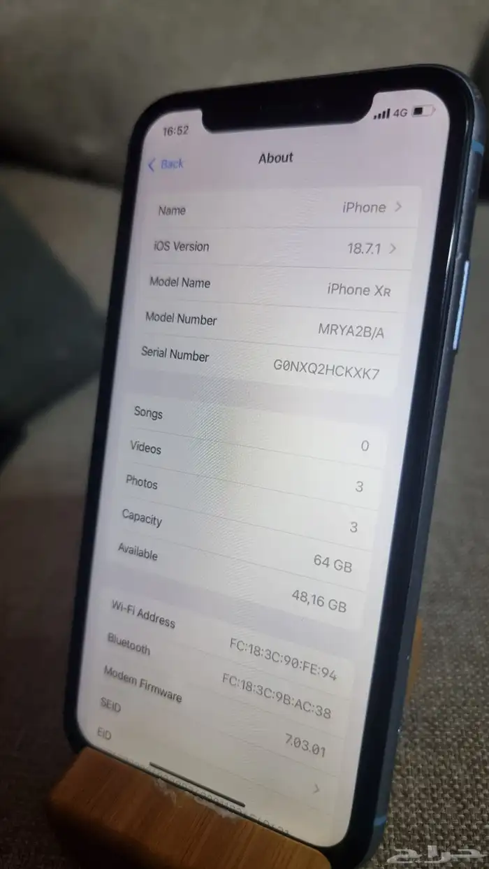 iPhone xr ايفون اكس ار اصلي 9