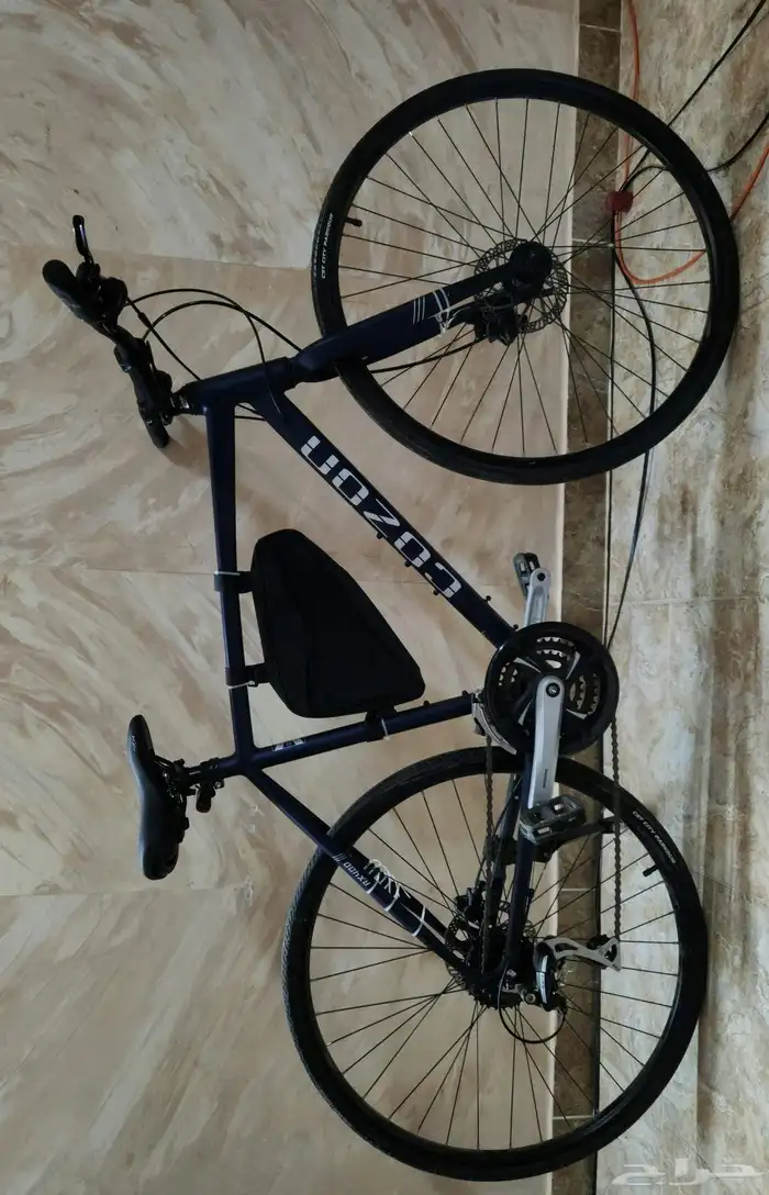 دراجة هوائية cozon rx400 الفرنسية 8 سرعات مع جميع ملحقاتها 1