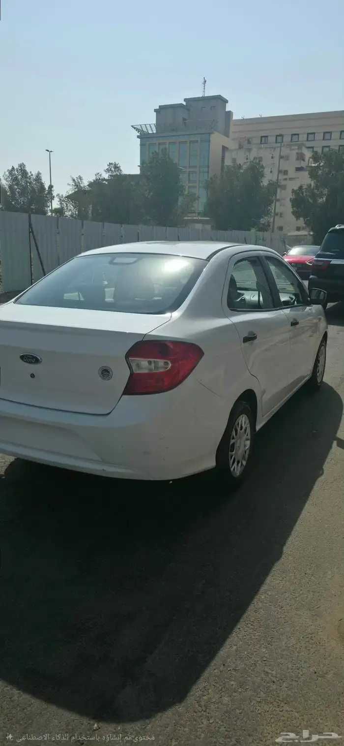 سيارة فورد فيجو موديل 2018 اللون أبيض 1500 سي سي استمارة س 1