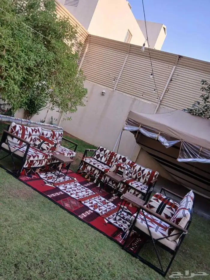 تاجير طاولات خيام قهوجين صبابين كراسي دفايات جلسات كنب 10