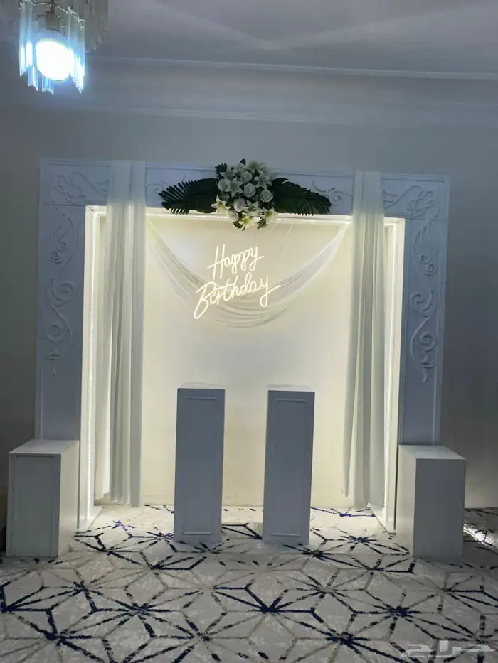 تنسيق حفلات تخرجات مواليد استقبال مداخل كوس حفلات الرياض 050 2