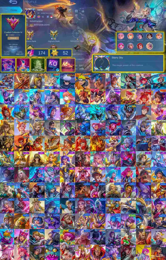 حساب موبايل ليجند 0