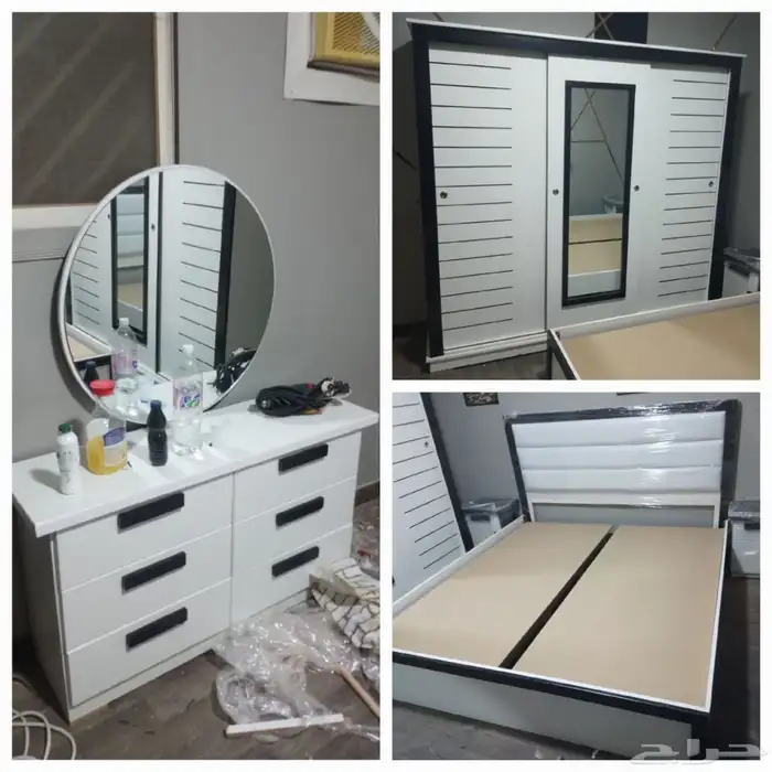 غرف نوم جديده نفرين وأطفال جاهزه بسعر المصنع 2