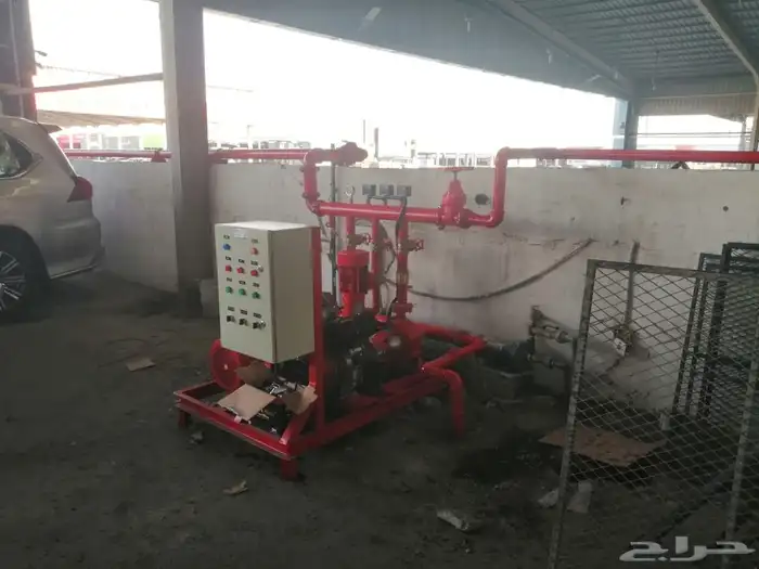 مضخات حريق معتمده وموثوقه وضمان ذهبي 0