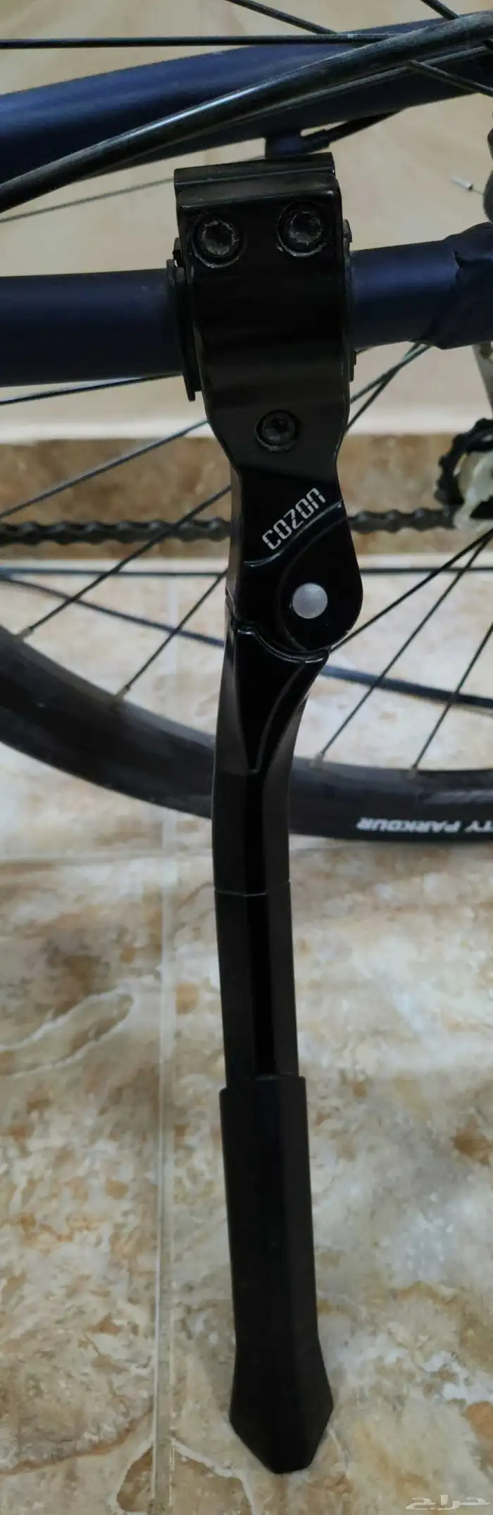 دراجة هوائية cozon rx400 الفرنسية 8 سرعات مع جميع ملحقاتها 8