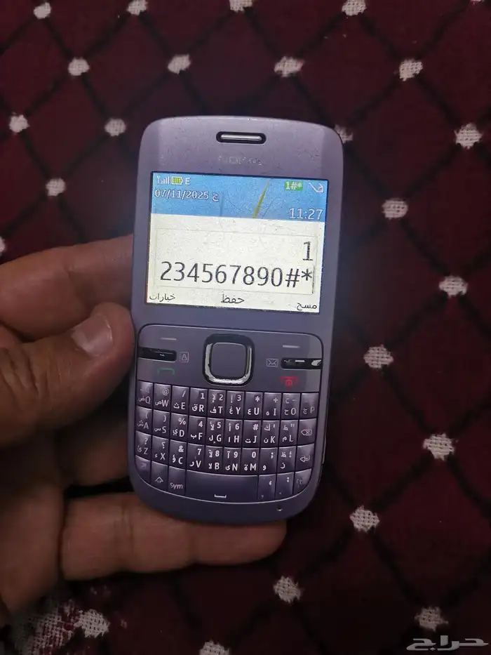 نوكيا C3 روماني أصلي وكاله بحاله ممتازه 7