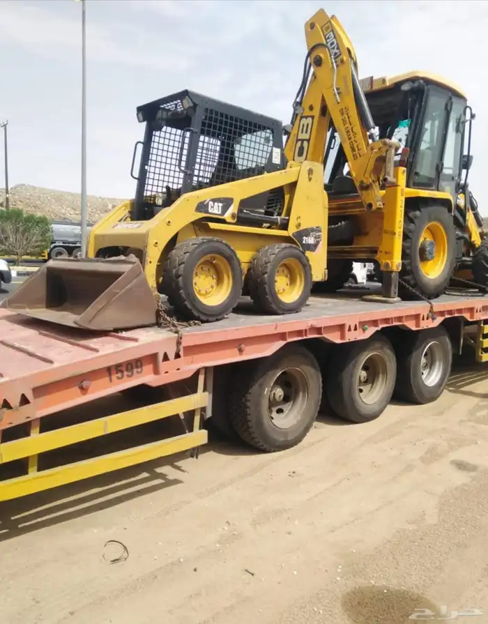 رافعات تلسكوبية تليهندر وجي سي بي للايجار 2