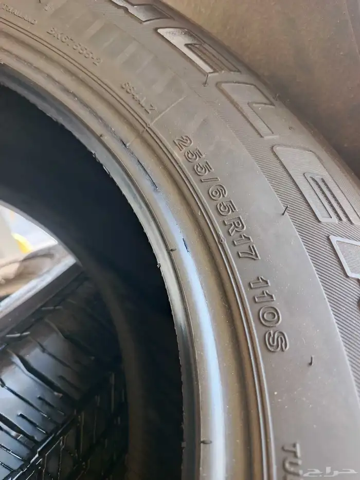 للبيع كفرات برجستون 255.65.17 4