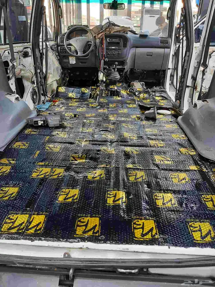 عازل صوت و حرارة للسيارات 8