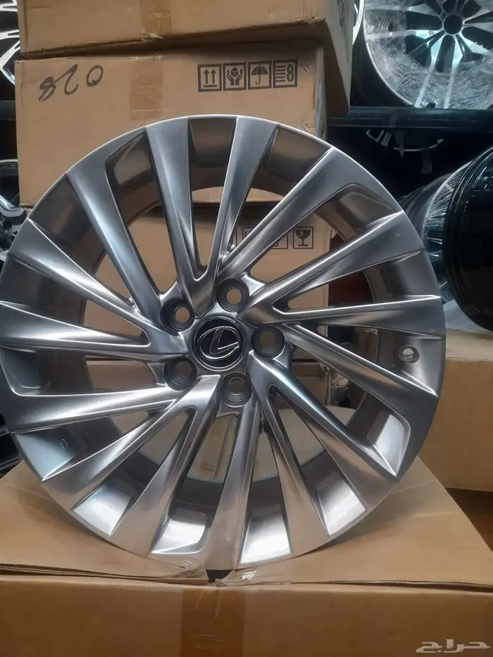 جنوط لكزس es350 مقاس 18 حق موديل 2025 صيني درجه اولى كوبي ون 3