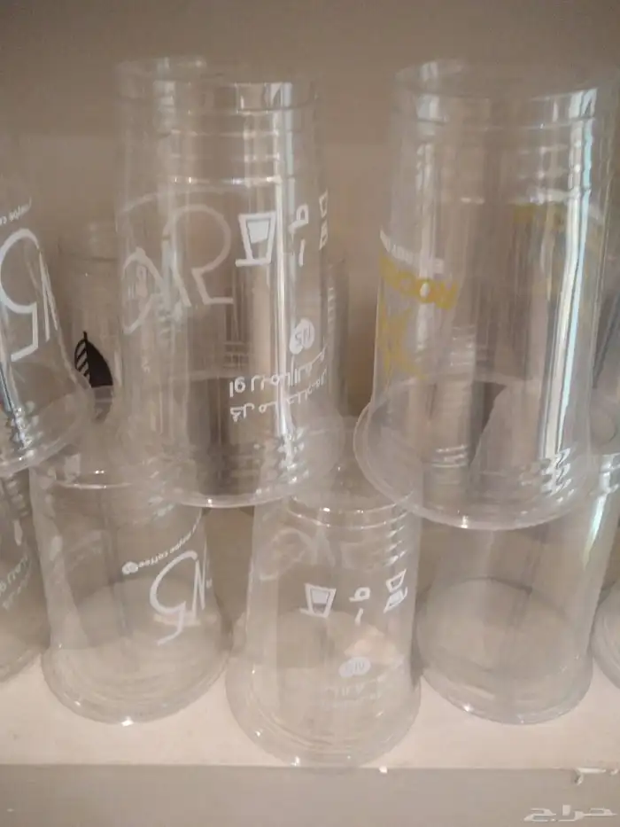 عرض خاص طباعة اكواب ورقيه و بلاستيكية ملونه 5