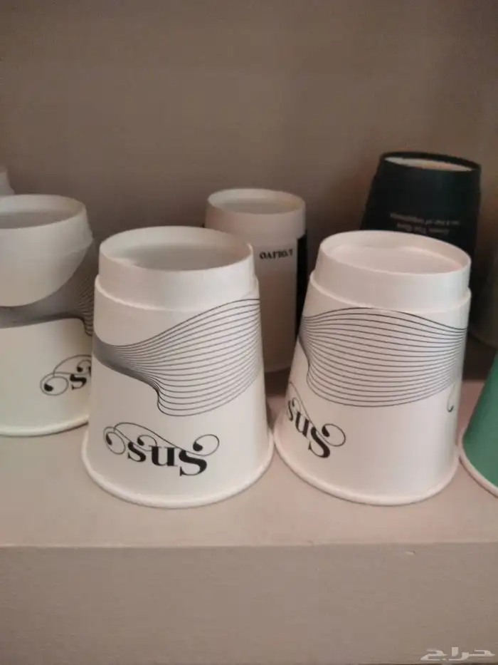 عرض خاص طباعة اكواب ورقيه و بلاستيكية ملونه 4