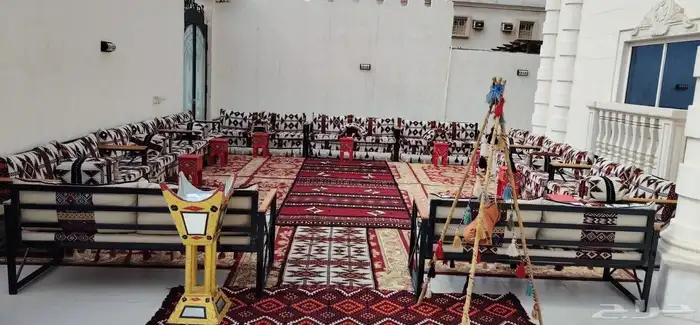 تاجير كراسي وطاولات وسماعات ودفايات وجلسات شعبيه 4